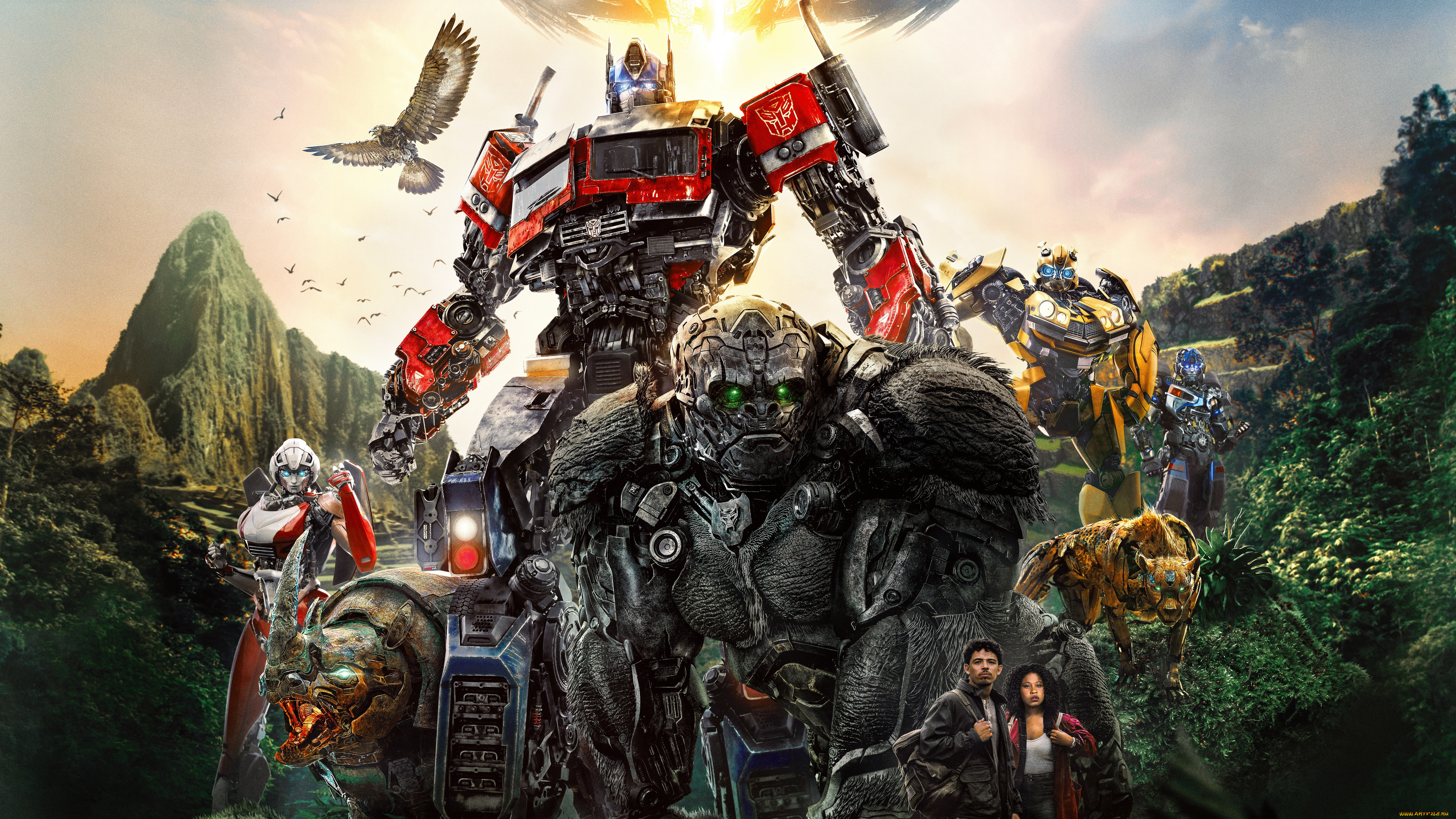 Обои Transformers: Rise of the Beasts [ 2023 ] Кино Фильмы Transformers:  Rise Of The Beasts, обои для рабочего стола, фотографии transformers, rise  of the beasts , 2023 , кино фильмы, rise